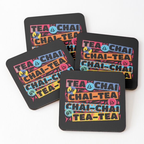Item preview, Tea Is Chai Chai Tea Is Chai Chai or Tea Tea | Chai Tea designed and sold by DrawingBoard.