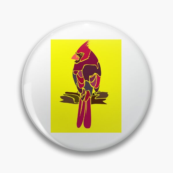 Item preview, Cardinal Bird illustration designed and sold by artOselect.