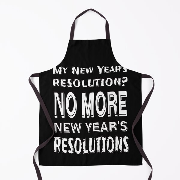 Item preview, New Year Resolutions - no thanks designed and sold by CottagePop.