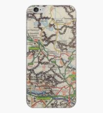Manipulated Map iPhone Case