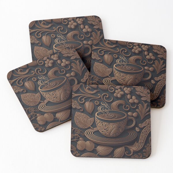 Item preview, Drink Coffee Cup Pattern Design designed and sold by Juliascutecornr.