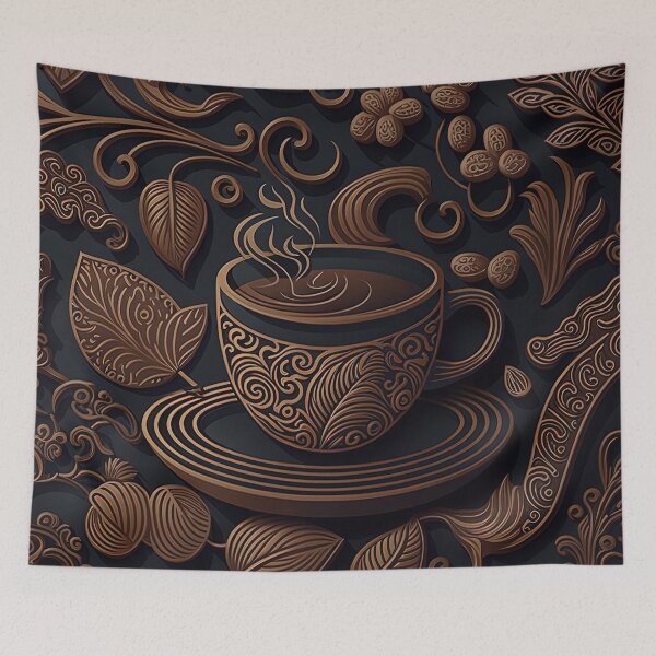 Item preview, Drink Coffee Cup Pattern Design designed and sold by Juliascutecornr.
