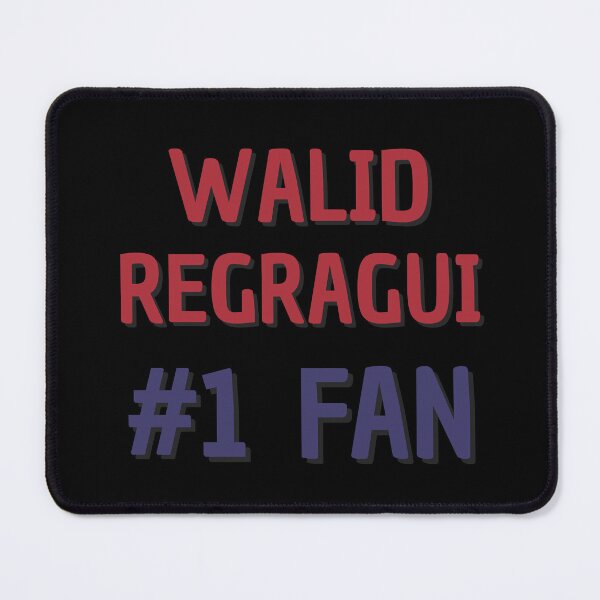 Item preview, Walid Regragui - #1 Fan designed and sold by Rybariuns.