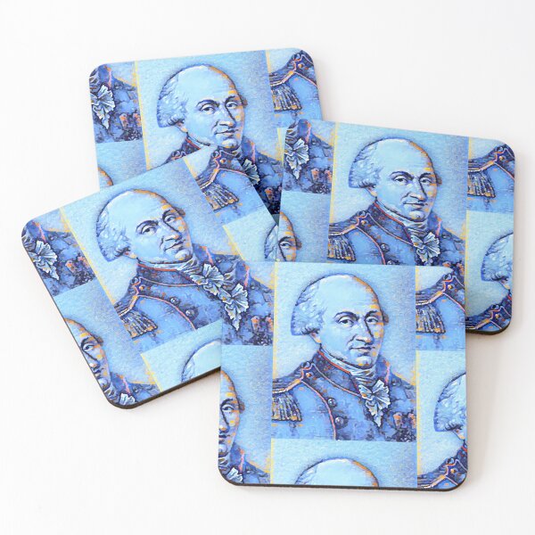 Item preview, Charles-Augustin de Coulomb Artwork | Charles Augustin de Coulomb Portrait | Charles-Augustin de Coulomb Wall Art  designed and sold by Suyogsonar25.