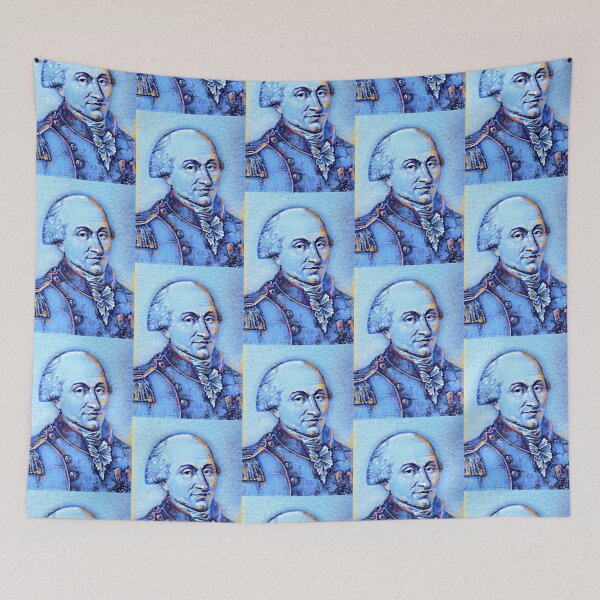Item preview, Charles-Augustin de Coulomb Artwork | Charles Augustin de Coulomb Portrait | Charles-Augustin de Coulomb Wall Art  designed and sold by Suyogsonar25.