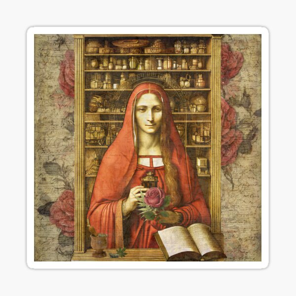 Mary Magdalene Apothecary Sticker