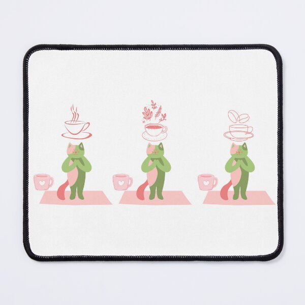 Item preview, Cat yoginis three day meditation challenge designed and sold by KatasArt.