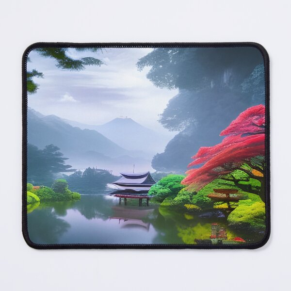 Artikelvorschau, Japanese Nature: The Charm of Cherry Trees and Bonsai Plants entworfen und verkauft von brandway.