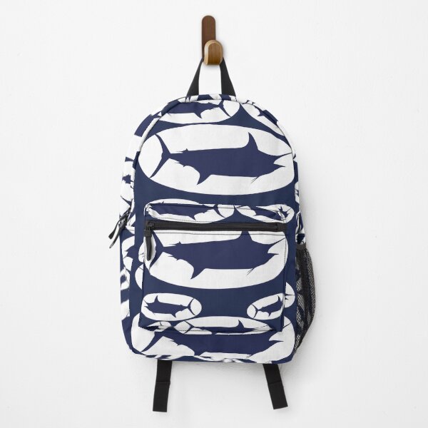 Item preview, Blue Marlin Silhouette oval designed and sold by Color4Nature.