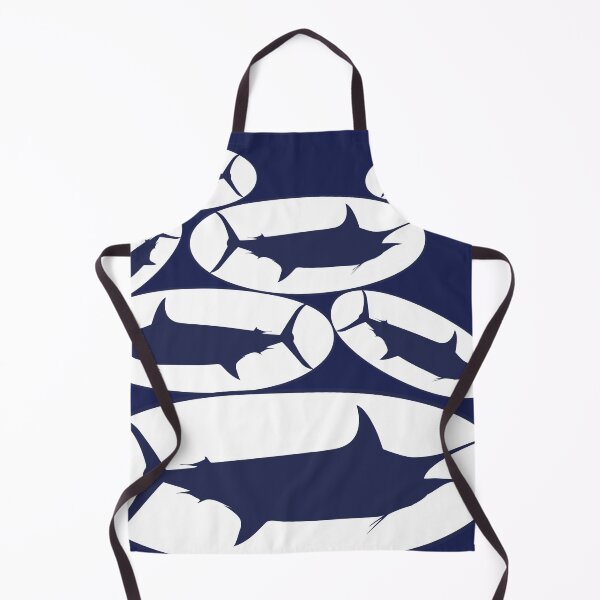 Item preview, Blue Marlin Silhouette oval designed and sold by Color4Nature.