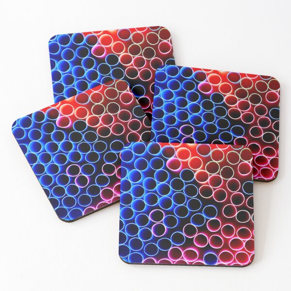 Item preview, Brightly coloured drinking straws close together. designed and sold by claireseyeview.