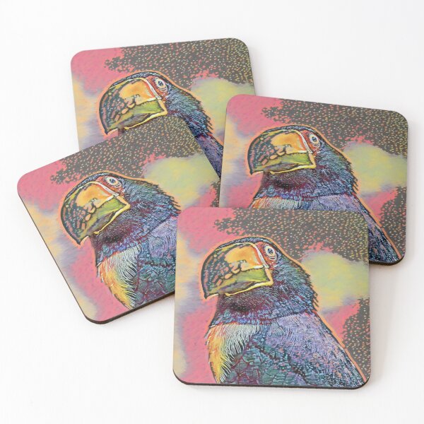 Item preview, Collared colorful Aracari bird  designed and sold by Photopat.