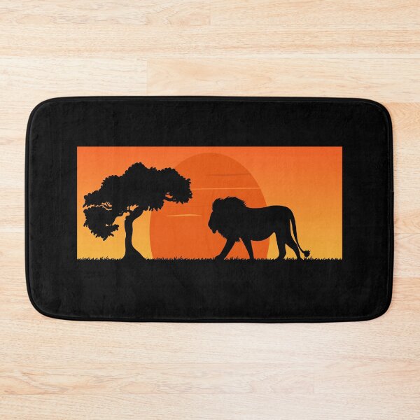 Item preview, Lion Sunset Cute Vinatge Sunset With Trees Design For Lion Lovers designed and sold by Thecitiesstore.