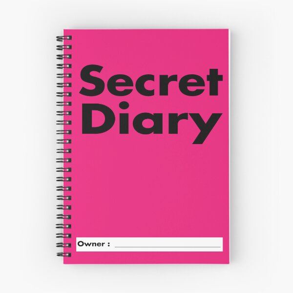 Item preview, Secret Pink Diary for Girls  designed and sold by Mannoucha ⭐⭐⭐⭐⭐ ( 1,978 reviews ).