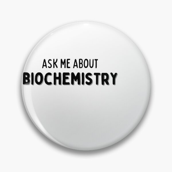 Item preview, Ask me about biochemistry CONVERSATION STARTER designed and sold by sociallyawkw.