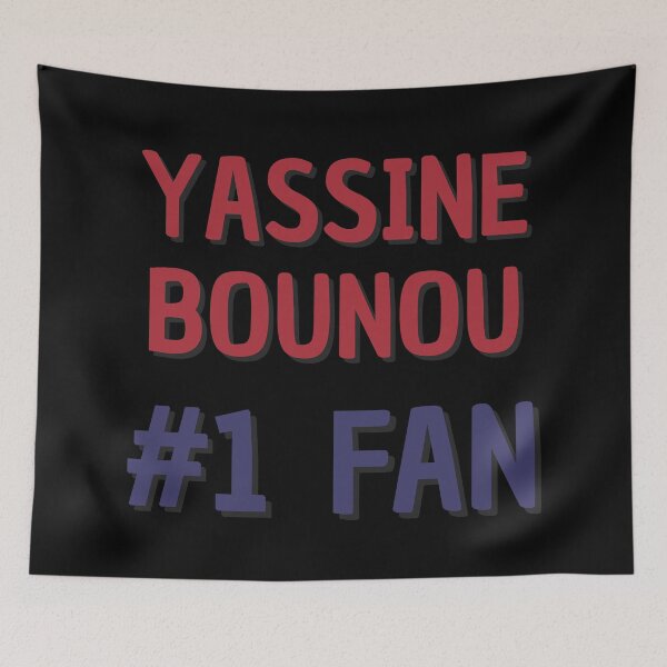 Item preview, Yassine Bounou - #1 Fan designed and sold by Rybariuns.