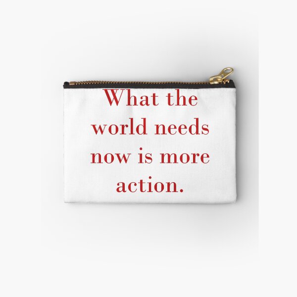 Item preview, What The World Needs Now Is More Action designed and sold by CrankyOldDude.