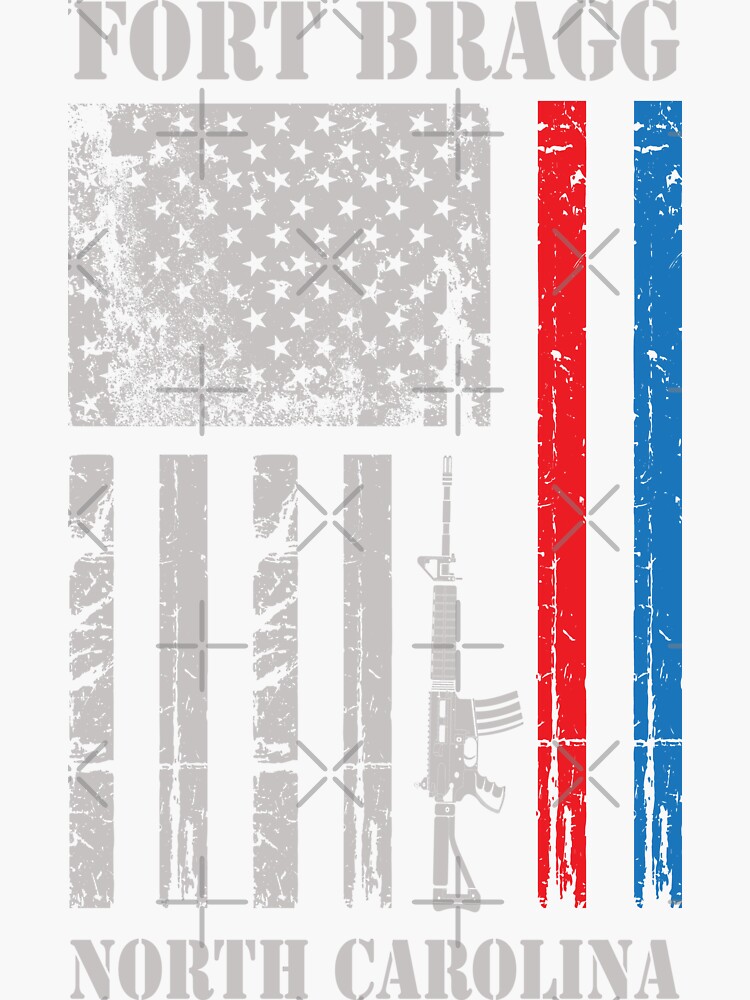 "Fort Bragg North Carolina US Army" Sticker for Sale by AdamFathi