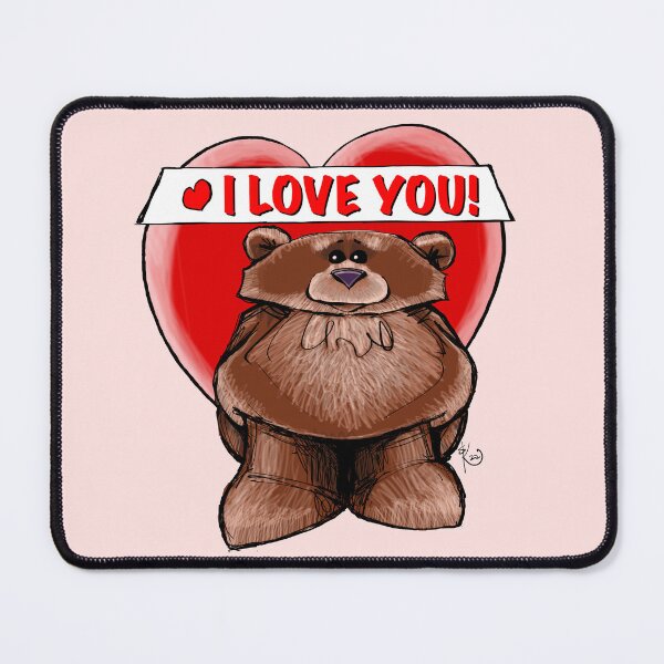 Item preview, Chubby Valentine Bear - I Love You! designed and sold by KipeArtworks.