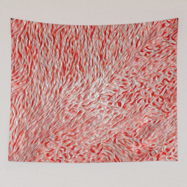 Item preview, Crinkled Floral Tapestry designed and sold by fatenanwar.