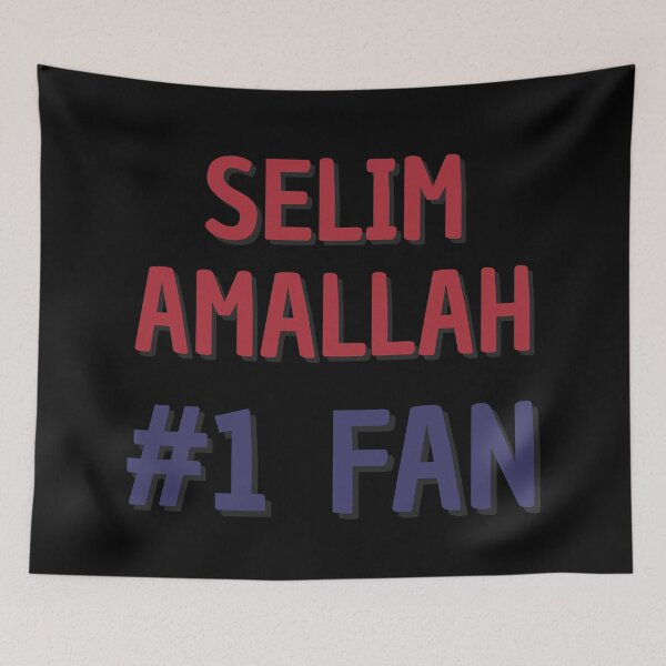 Item preview, Selim Amallah - #1 Fan designed and sold by Rybariuns.