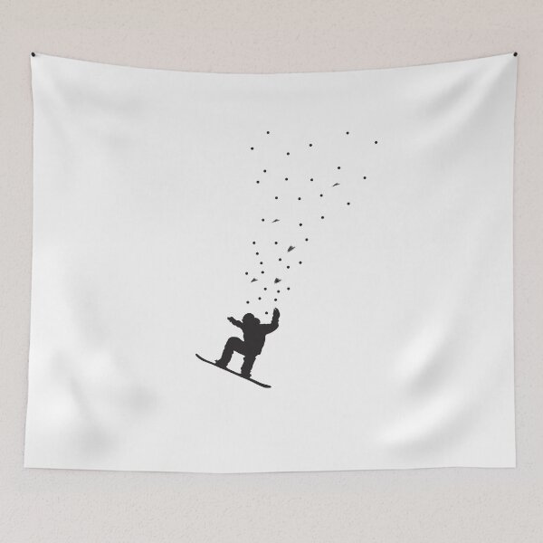 Item preview, Snowboarder powder designed and sold by Minarte.