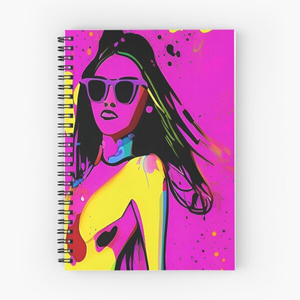 Artikelvorschau, Fashionista-Pop-Art. Bunt entworfen und verkauft von Neo-Expression.