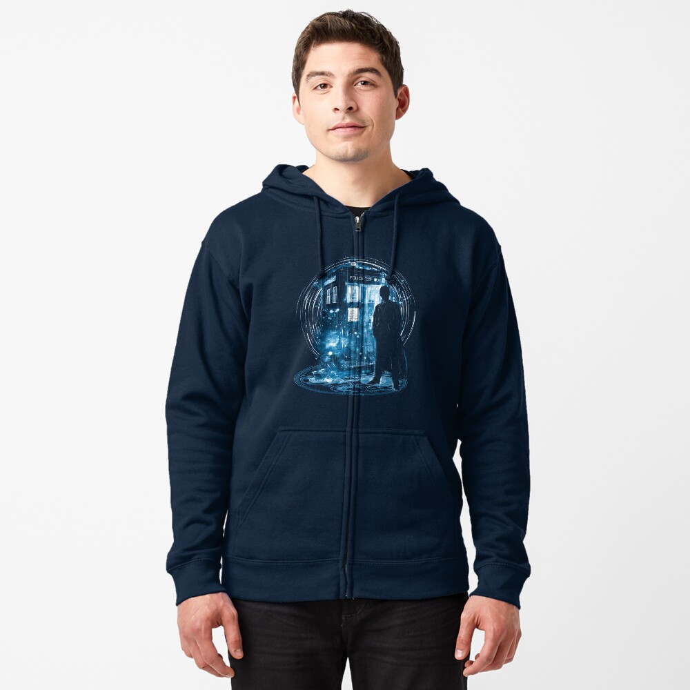 Item preview, Zipped Hoodie designed and sold by fredlevy-hadida.