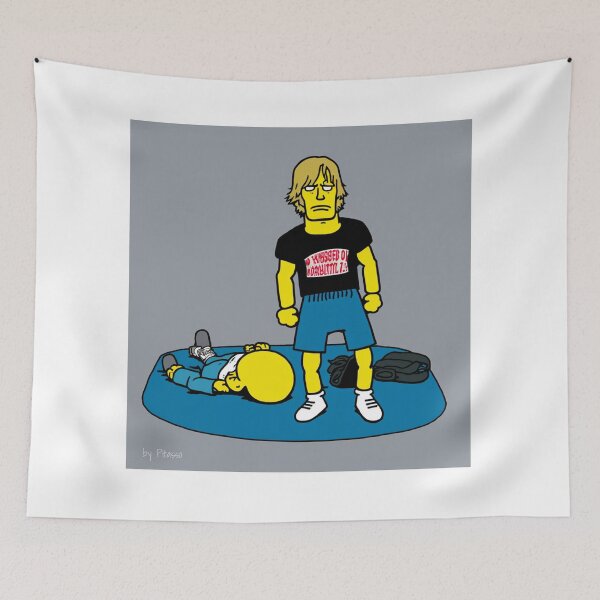 Item preview, paddy the baddy knock out simpson style Paddy Pimblett UFC - Artwork 9 by Pitasso designed and sold by DErstling.