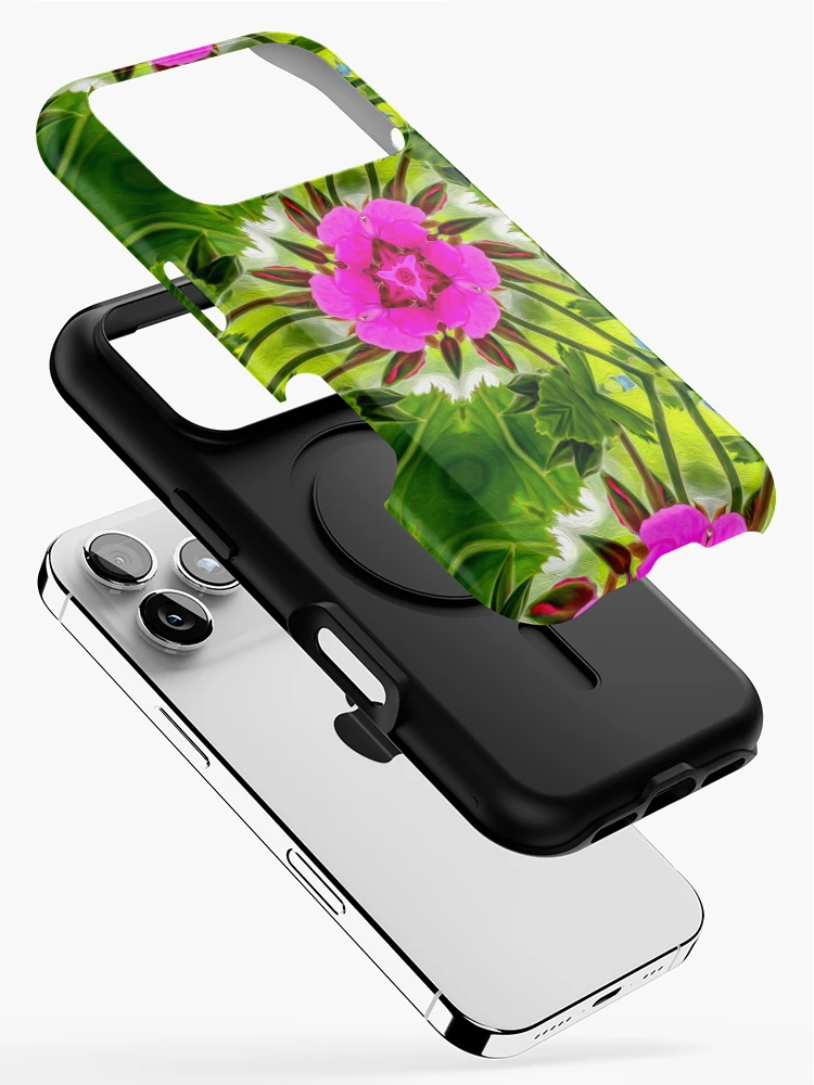 Thumbnail 2 of 4, iPhone Case, Peruvian Lily Pattern designed and sold by Patternflower.