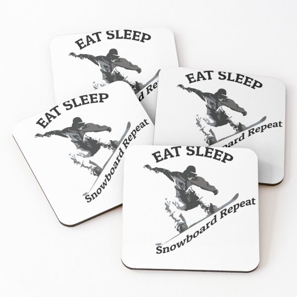 Item preview, Eat Sleep Snowboarding Repeat - winter essential designed and sold by Piont-blank.