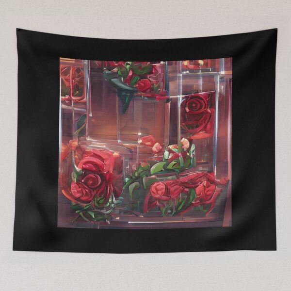 Item preview, Frozen Red Roses 11 - Throw Pillows and Prints.  designed and sold by ScatterHub.