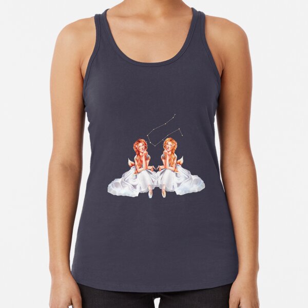 Gemini OC - 12 Zodiac Ladies Racerback Tank Top