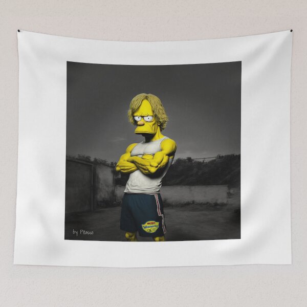Item preview, paddy the baddy simpson style Paddy Pimblett UFC - Artwork 10 by Pitasso designed and sold by DErstling.