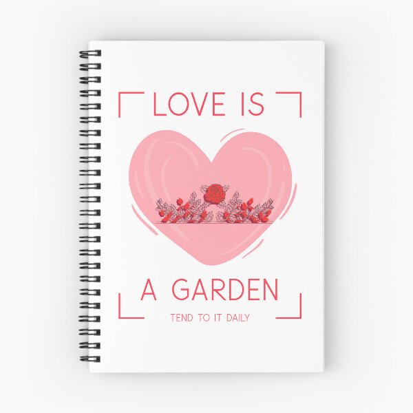 Item preview, Frase de amor: El amor es un jardín Cuídalo a diario designed and sold by Bright76.