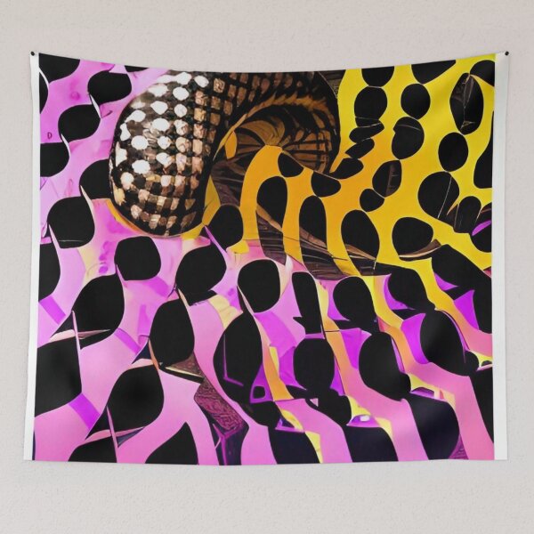 Item preview, Python Art Pattern Pink designed and sold by Aryabek.