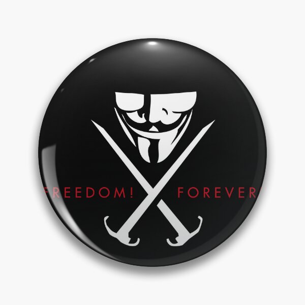 Item preview, V For Vendetta Freedom! Forever! designed and sold by sibso.