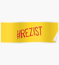 romania rezist slogan Poster