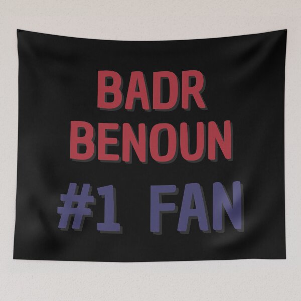 Item preview, Badr Benoun - #1 Fan designed and sold by Rybariuns.