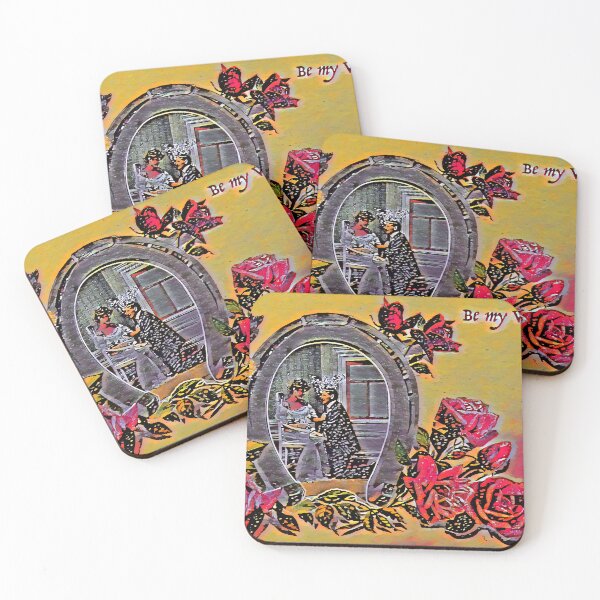 Item preview, Very colorful vintage Valentine postcard designed and sold by Photopat.