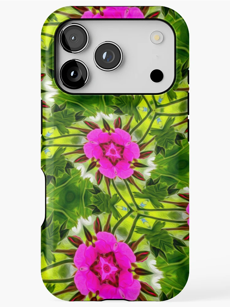 Thumbnail 1 of 4, iPhone Case, Peruvian Lily Pattern designed and sold by Patternflower.