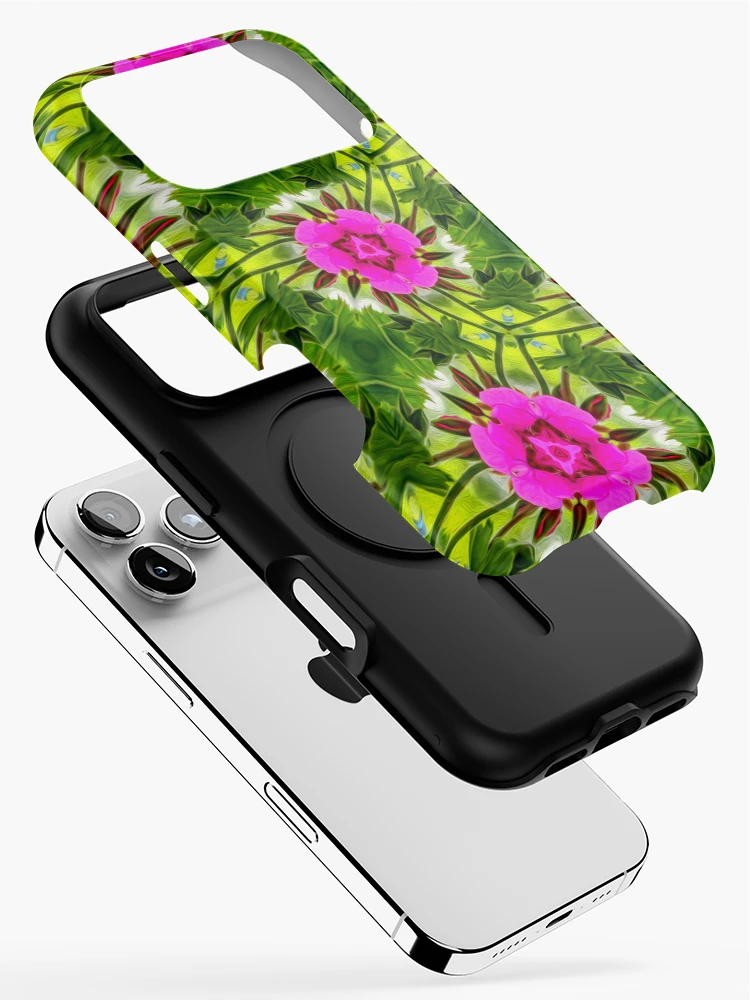 Thumbnail 2 of 4, iPhone Case, Peruvian Lily Pattern designed and sold by Patternflower.