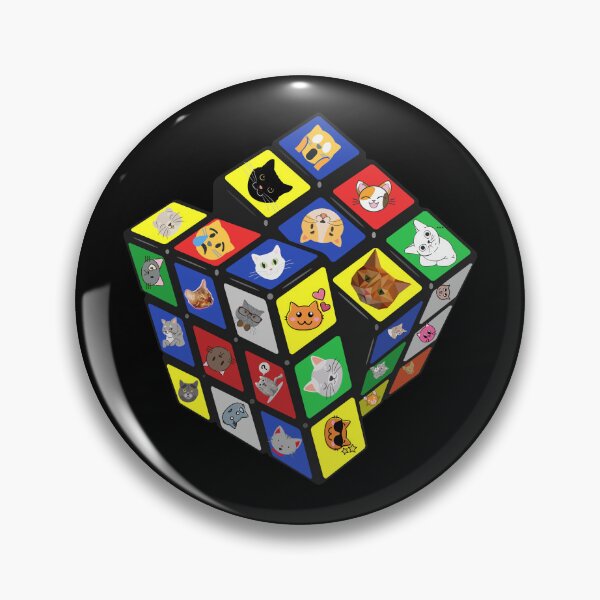 Item preview, Cute Funny Cat Pictures In Rubik's Cube - Rubik's Catcube for Rubik's Cube Lovers designed and sold by FunnyCatsFam.