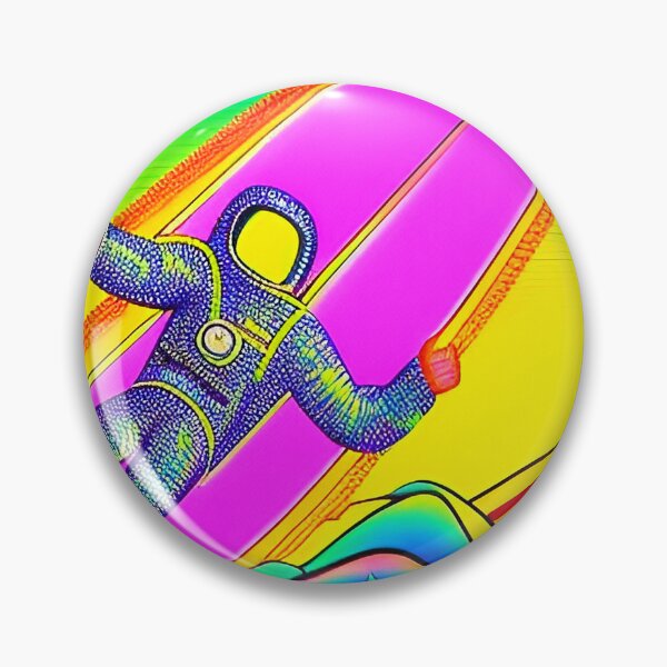 Aperçu de l'œuvre Surfeur astronaute. Surfer dans l'espace créée et vendue par Neo-Expression.