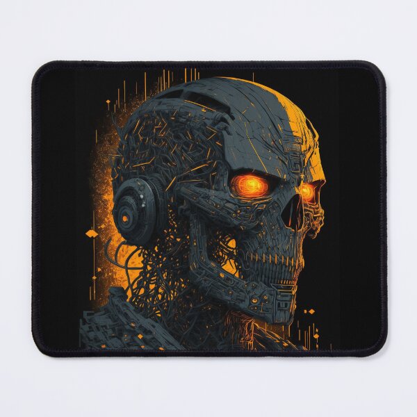 Item preview, CYBERSKULL designed and sold by neon-retrobots.