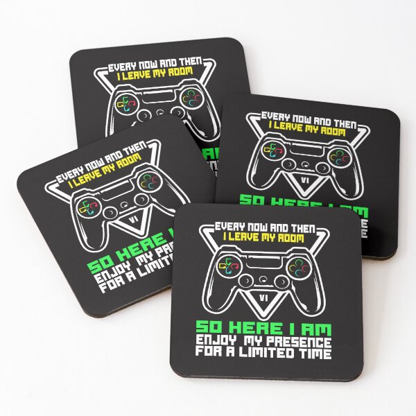 Item preview, every now and then i leave my room so here i am enjoy my presence for a limited time Funny Gaming Gamer designed and sold by NewAdventure.