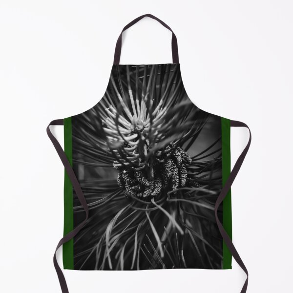 Item preview, Pine Tree Detail bw Vertical Nature Lovers designed and sold by eddiebarronshop.