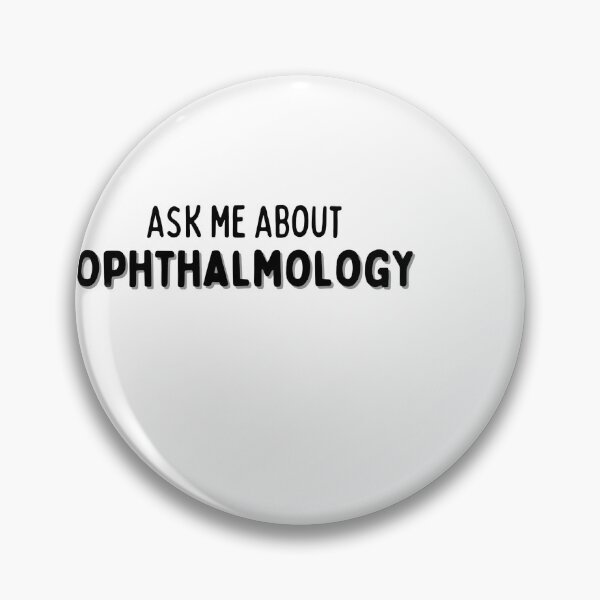 Item preview, Ask me about Ophthalmology CONVERSATION STARTER designed and sold by sociallyawkw.