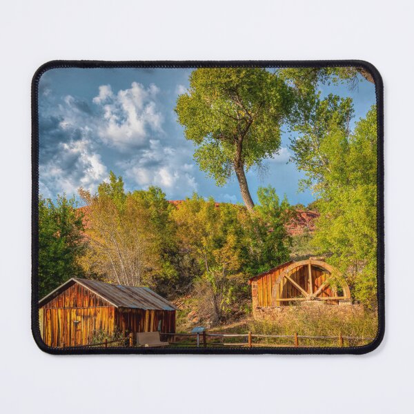 Item preview, The Old Water Wheel designed and sold by Viv Thompson Photography .