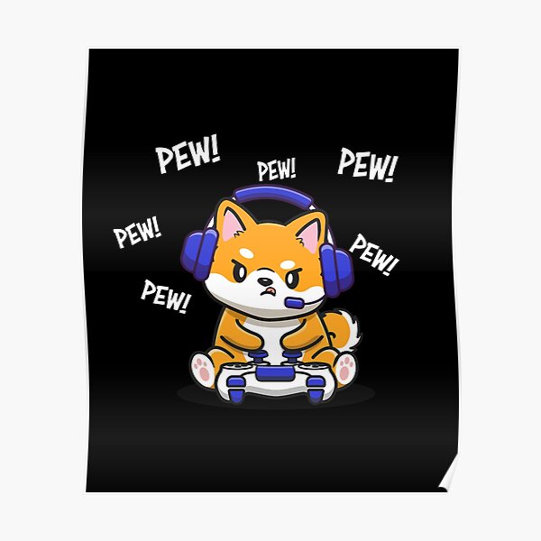 Shiba Inu Poster